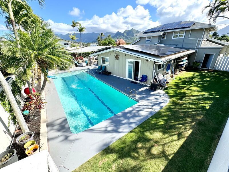4 BED/2.5 BATH HOME w/ POOL, PV, More! Enchanted Lake Estates (Kailua) property image