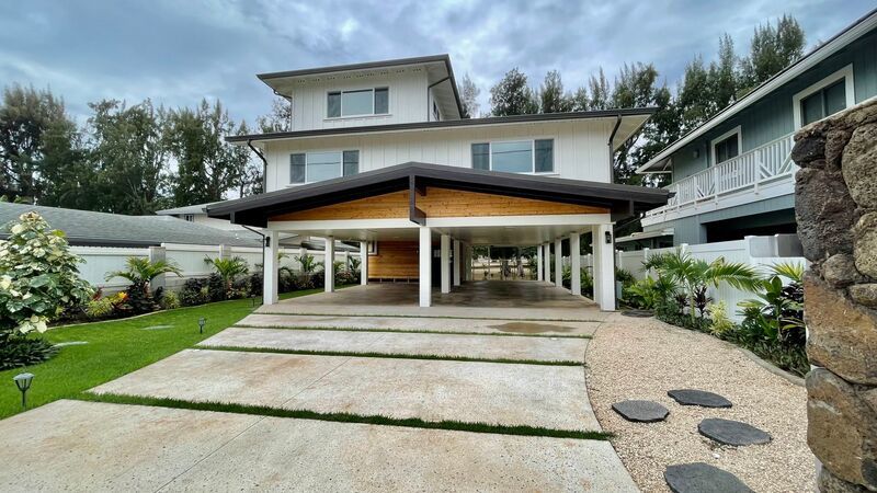 FULLY FURNISHED, STUNNING, BRAND NEW CONSTRUCTION,  Haleiwa Home for Rent! BEACH VIEWS! property image